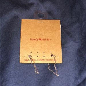 RESERVED brandy earrings